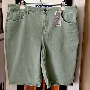 Chicos, stretch, mint green size 3 shorts